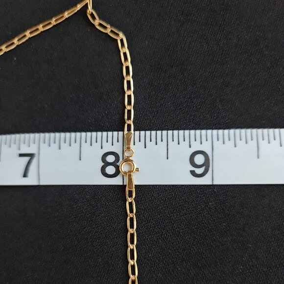 Fine chain necklace 20 inches in 18k real gold - Picture 11 of 14